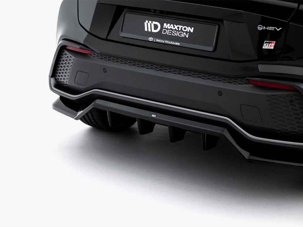 Maxton Design - Rear Splitter (Vertical Bars) Toyota C-HR Mk2