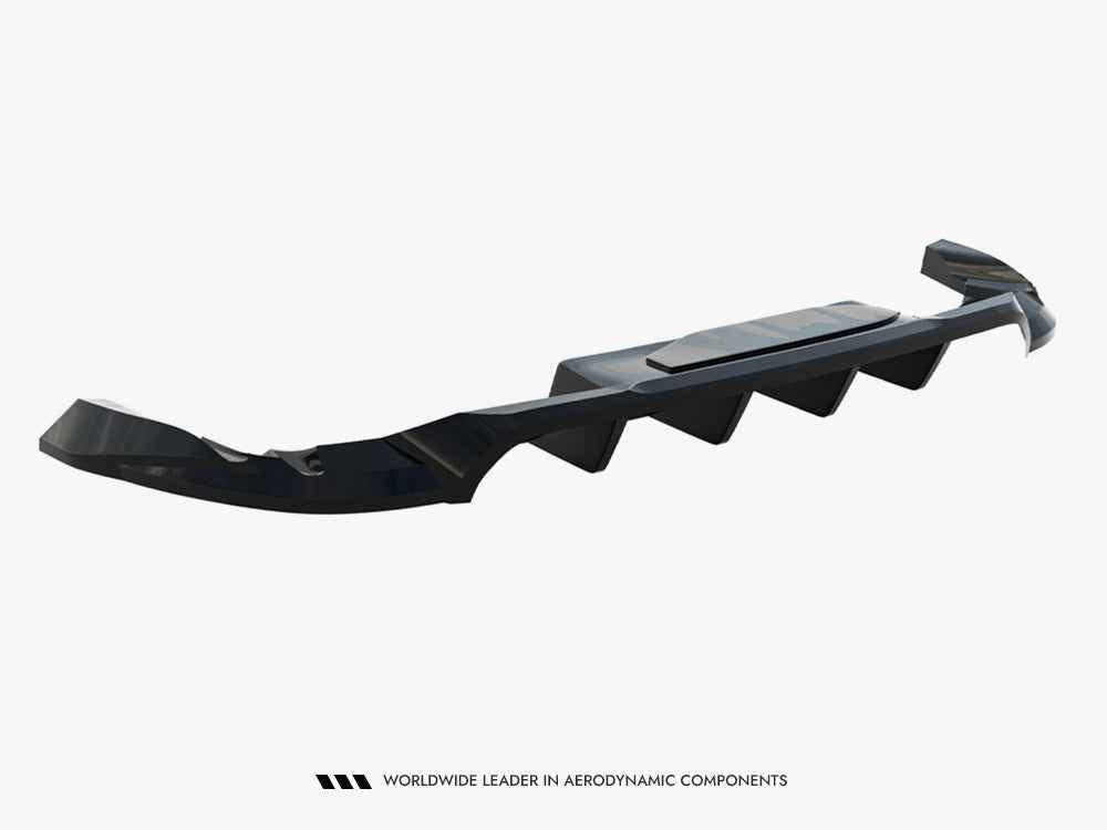 Maxton Design - Rear Splitter (Vertical Bars) Porsche Macan EV Mk1