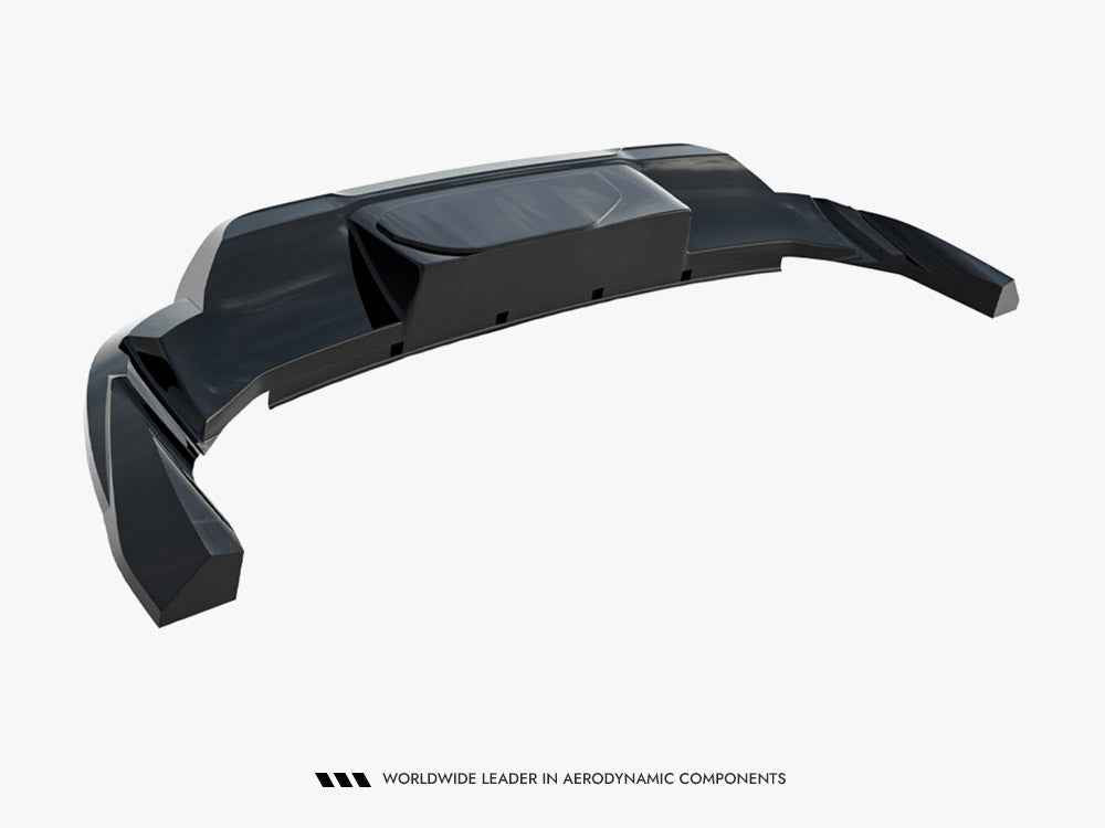 Maxton Design - Rear Splitter (Vertical Bars) Porsche Macan EV Mk1