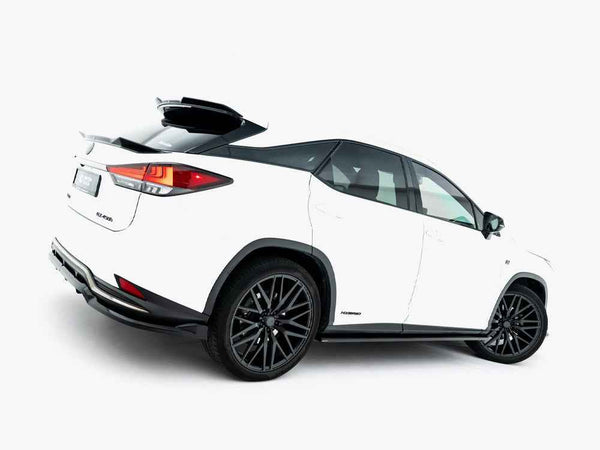 Maxton Design - Side Skirts Diffusers Lexus RX F-Sport Mk4 Facelift (version without OEM step rails)