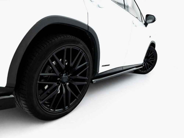 Maxton Design - Side Skirts Diffusers Lexus RX F-Sport Mk4 Facelift (version without OEM step rails)