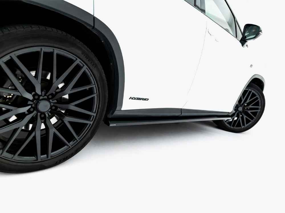 Maxton Design - Side Skirts Diffusers Lexus RX F-Sport Mk4 Facelift (version without OEM step rails)