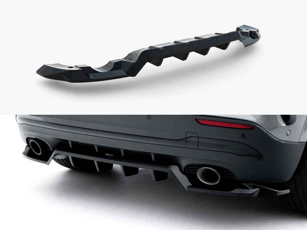 Maxton Design - Rear Splitter (Vertical Bars) Mercedes-AMG GLA 35 H247 Facelift