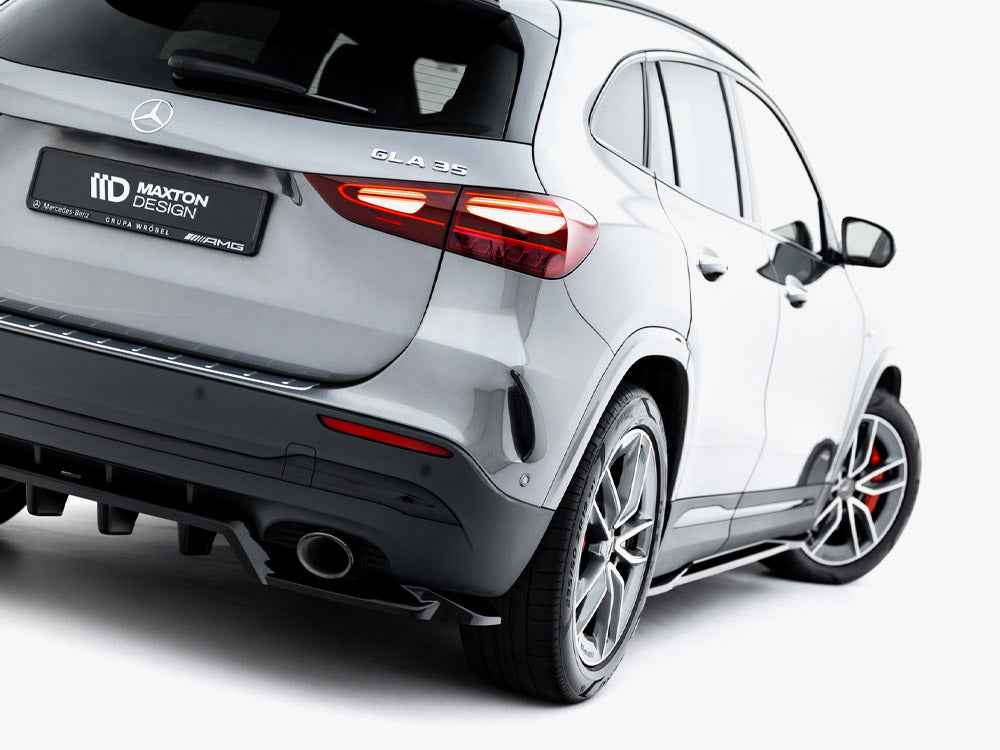 Maxton Design - Rear Splitter (Vertical Bars) Mercedes-AMG GLA 35 H247 Facelift