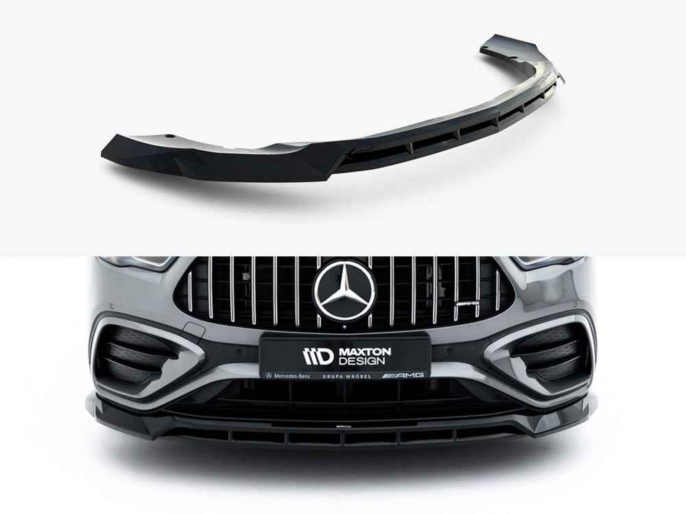 Maxton Design - Front Splitter V.1 Mercedes-AMG GLA 35 H247 Facelift