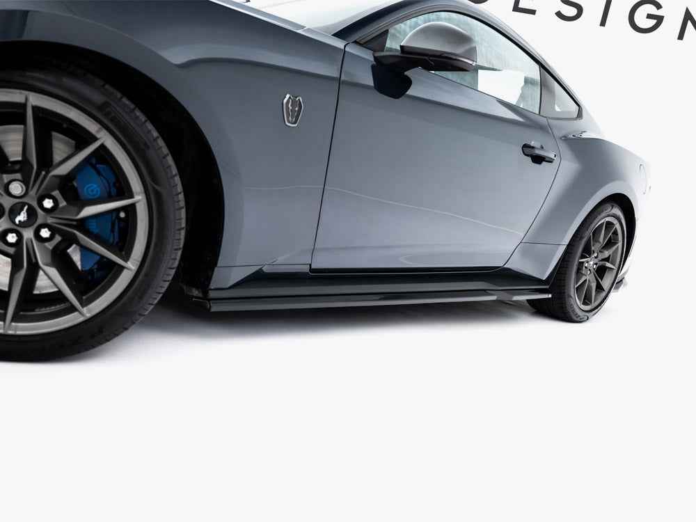 Maxton Design - Side Skirt Diffusers Ford Mustang Dark Horse Mk7