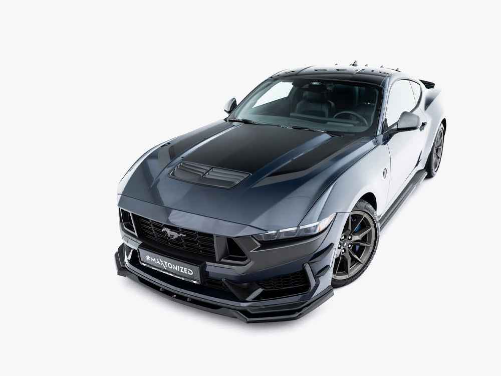 Maxton Design - Front Splitter V.2 Ford Mustang Dark Horse Mk7