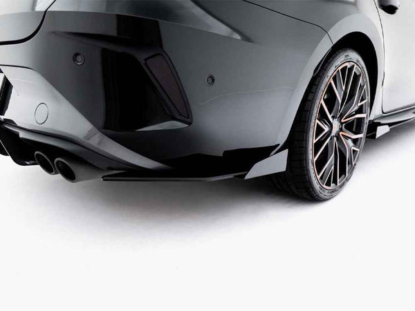 Maxton Design - Street PRO Rear Side Splitters + Flaps Cupra Leon ST Mk1 Facelift