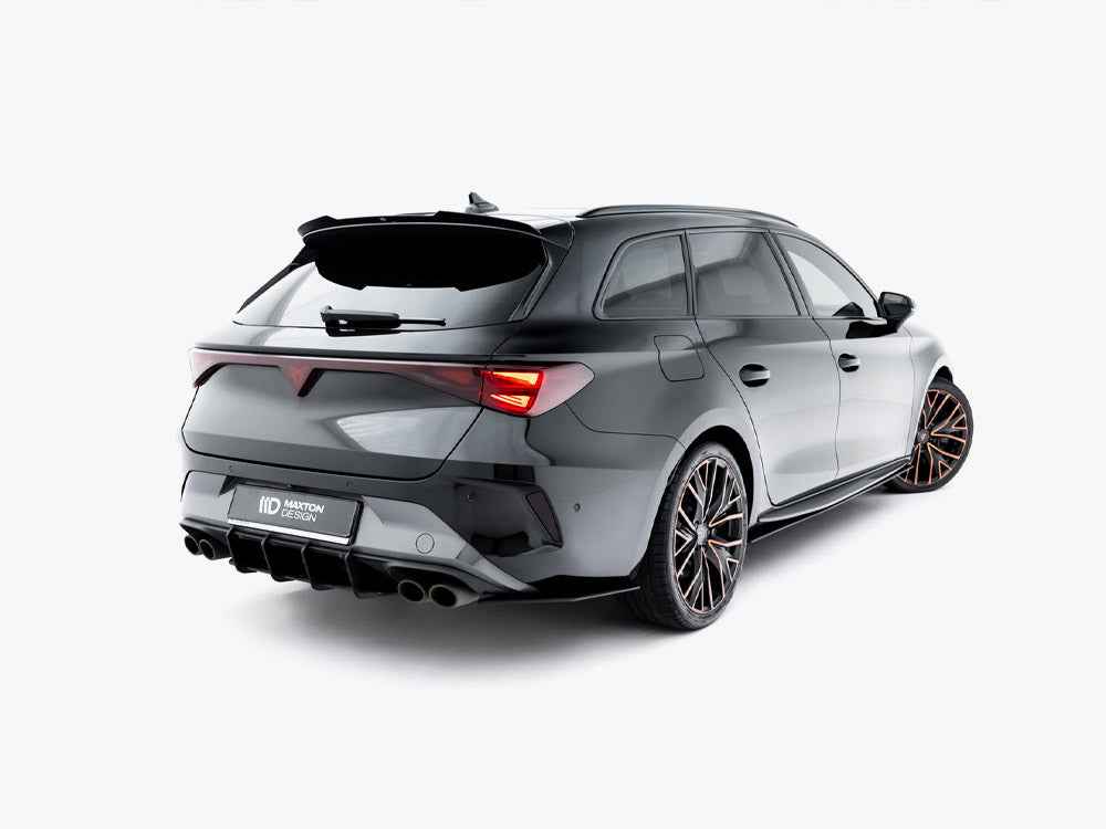 Maxton Design - Street PRO Rear Side Splitters Cupra Leon ST Mk1 Facelift