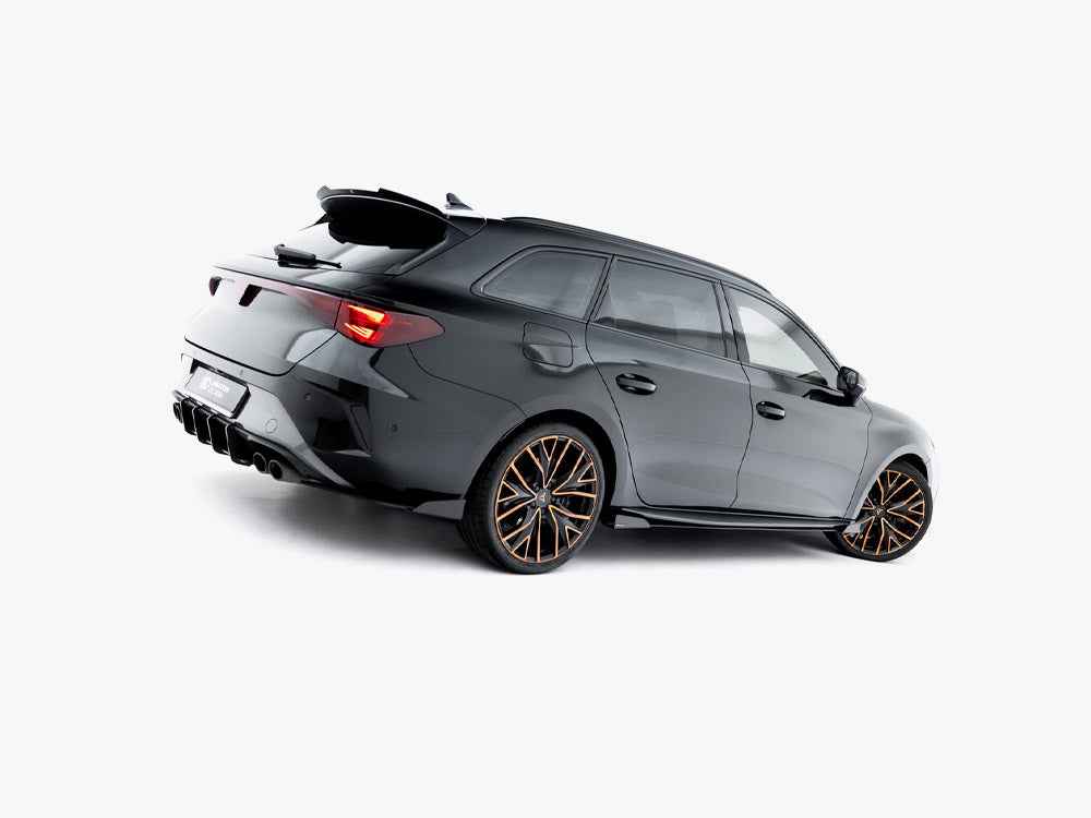 Maxton Design -  Street PRO Side Skirt Diffusers + Flaps Cupra Leon ST / Hatchback Aero Mk1 / Mk1 Facelift