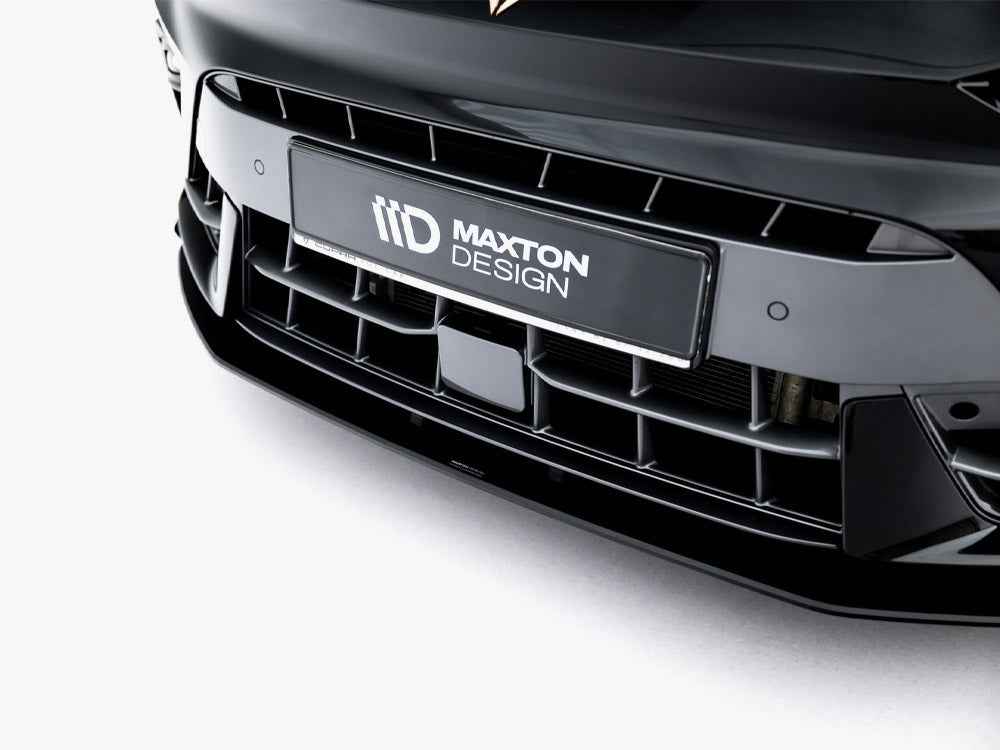 Maxton Design - Street PRO Front Splitter + Flaps Cupra Leon ST / Hatchback Mk1 Facelift