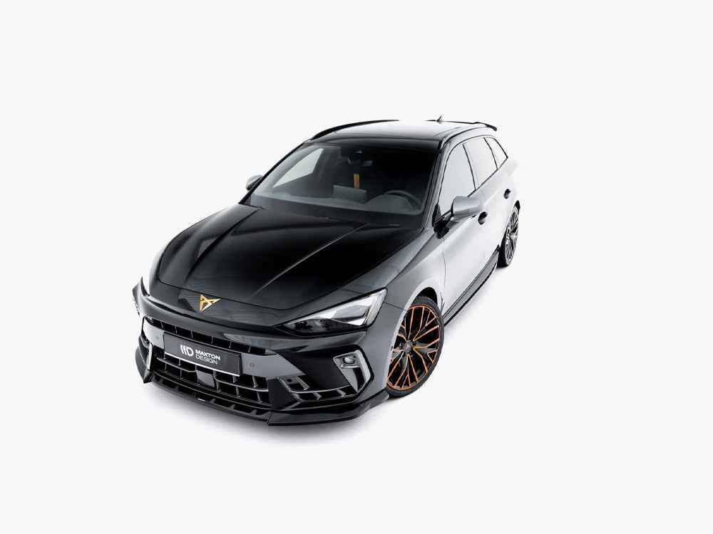 Maxton Design - Front Splitter V.2 Cupra Leon ST / Hatchback Mk1 Facelift