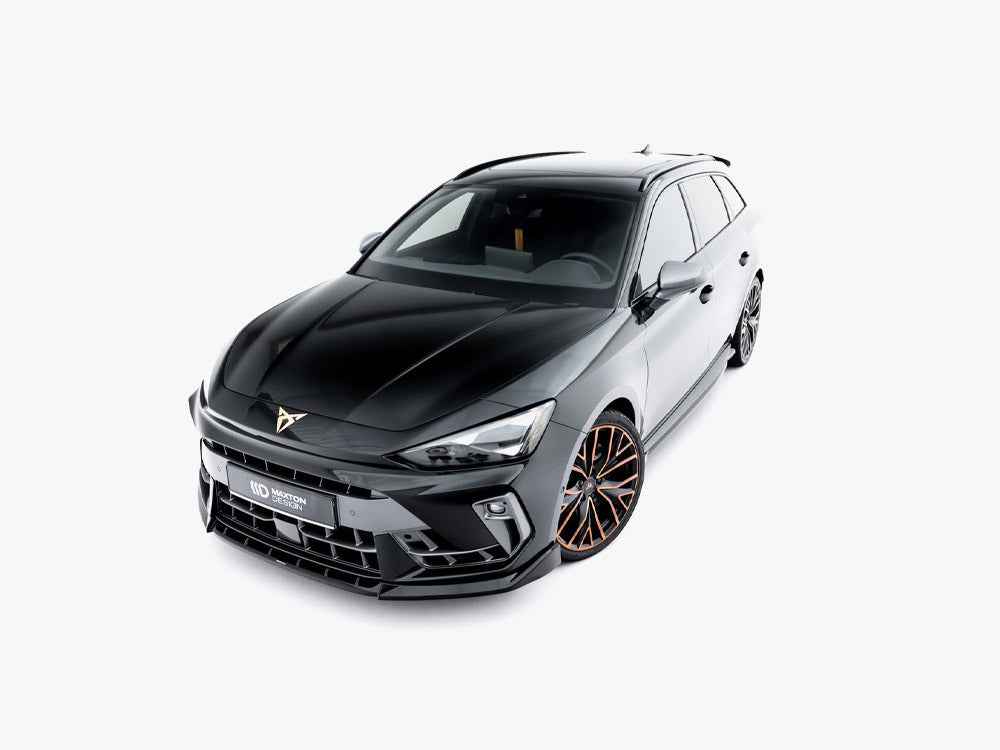 Maxton Design - Front Splitter V.1 Cupra Leon ST / Hatchback Mk1 Facelift