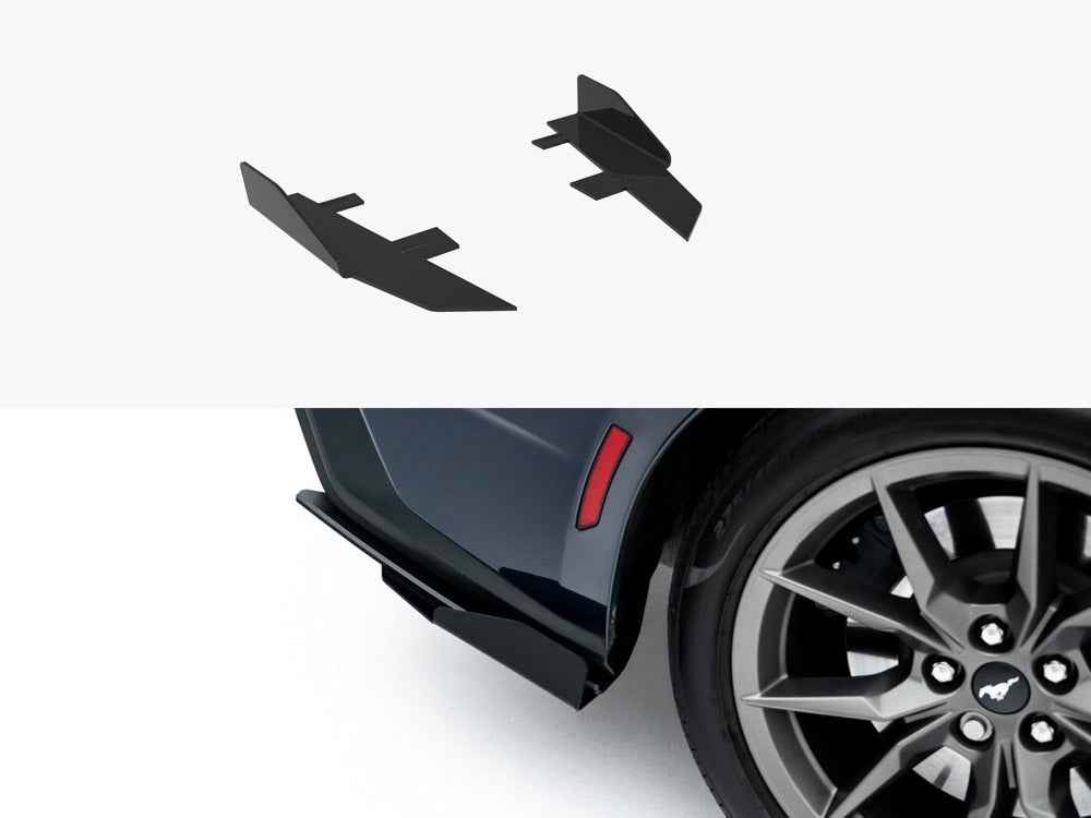 Maxton Design - Rear Side Flaps Ford Mustang Dark Horse Mk7