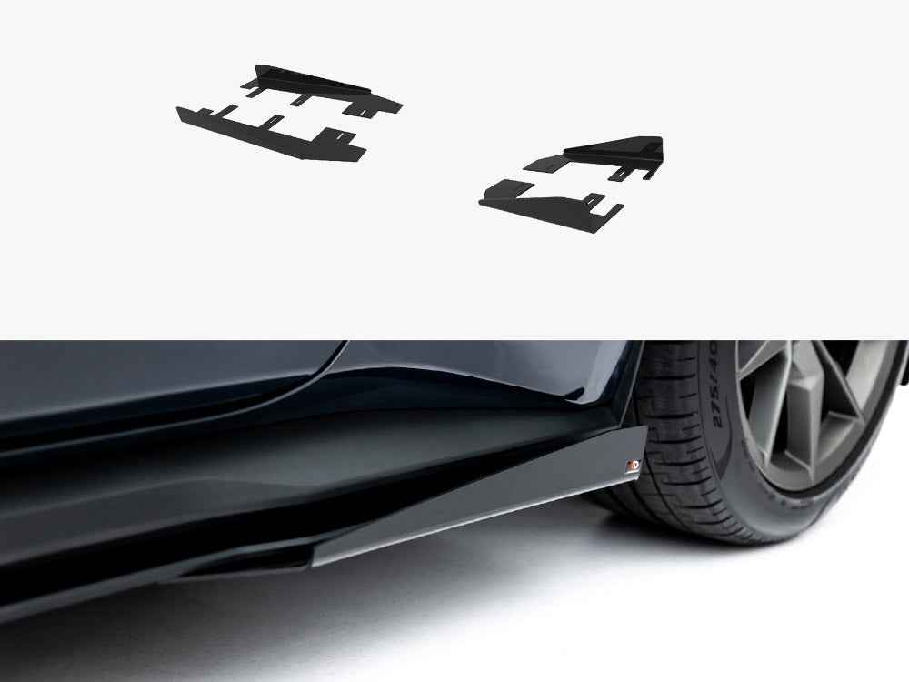 Maxton Design - Side Flaps Ford Mustang Dark Horse Mk7