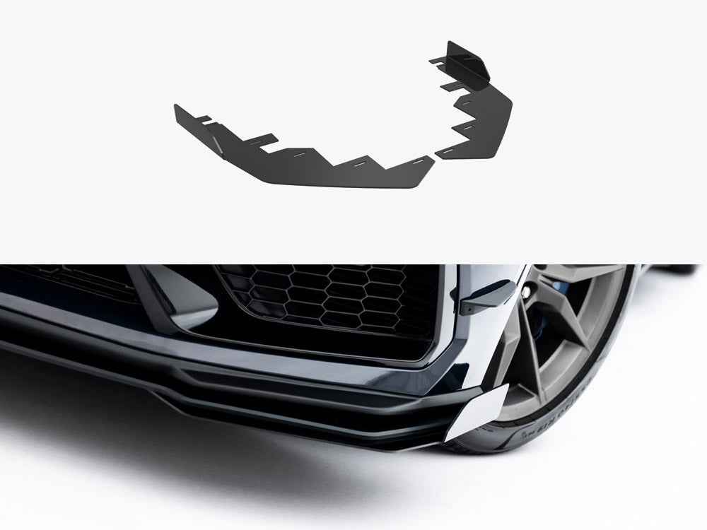 Maxton Design - Front Flaps Ford Mustang Dark Horse Mk7