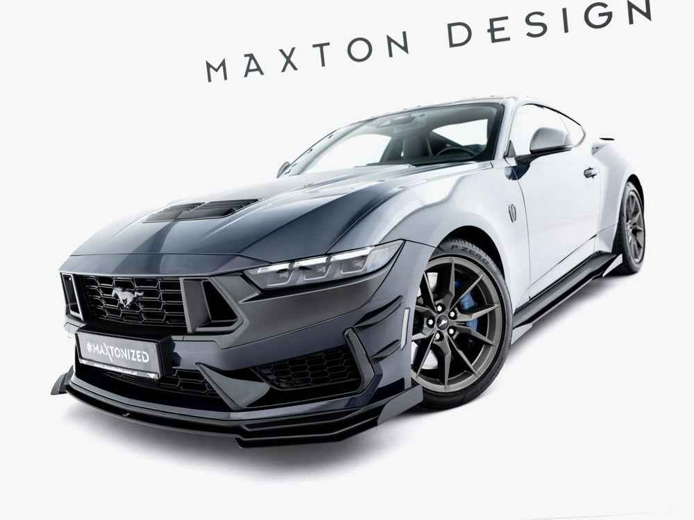 Maxton Design - Front Flaps Ford Mustang Dark Horse Mk7