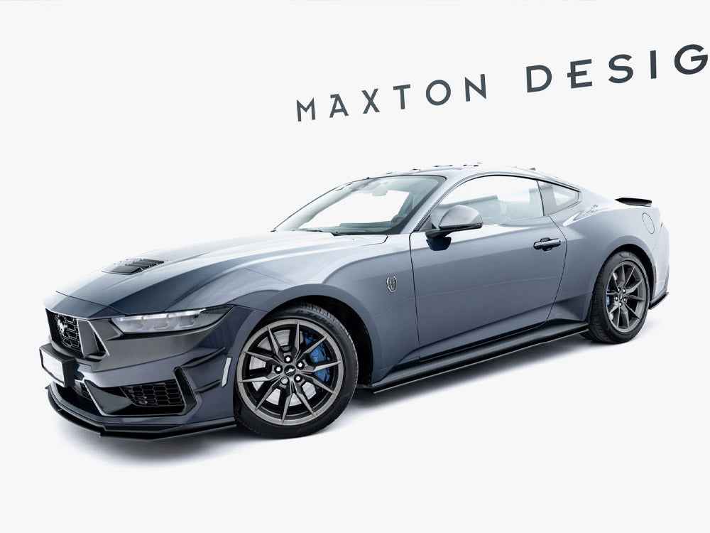 Maxton Design - Street PRO Side Skirts Diffusers Ford Mustang Dark Horse Mk7