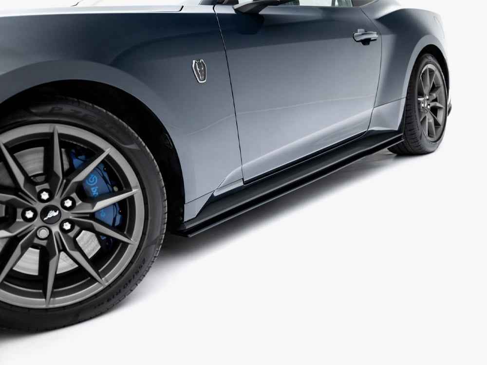 Maxton Design - Street PRO Side Skirts Diffusers Ford Mustang Dark Horse Mk7