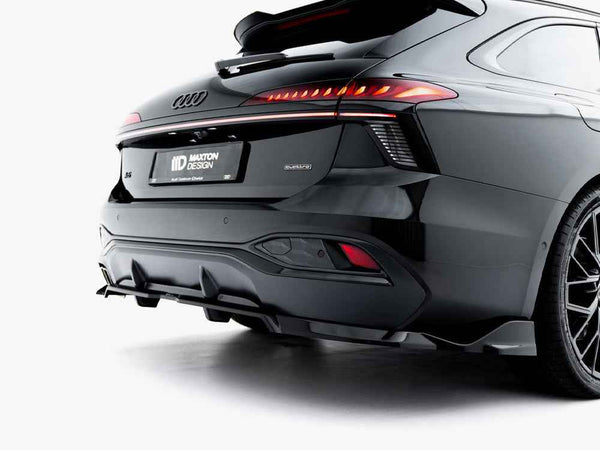 Maxton Design - Rear Splitter (Vertical Bars) V.2 Audi A6 S-Line C9