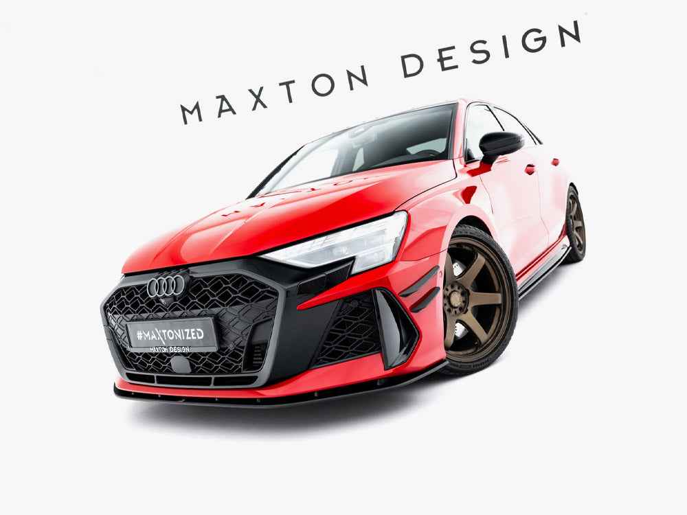 Maxton Design - Front Bumper Wings (Canards) Audi RS3 Sedan 8Y Facelift