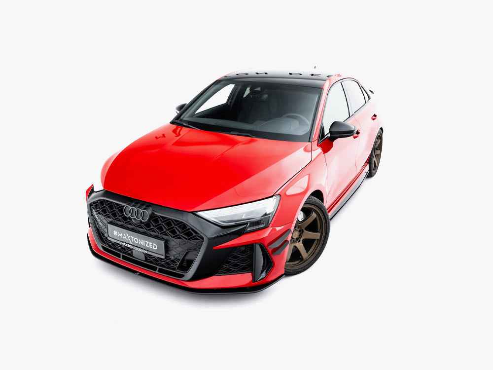 Maxton Design - Front Bumper Wings (Canards) Audi RS3 Sedan 8Y Facelift