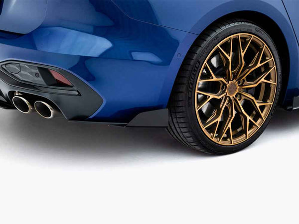 Maxton Design - Street PRO Rear Side Splitters + Flaps Audi S5 Sedan / Avant B10