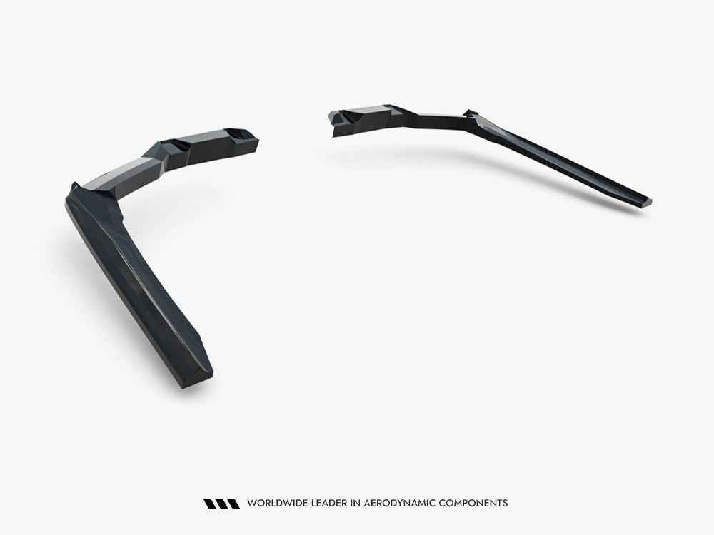 Maxton Design - Rear Splitter (Vertical Bars) V.2 BMW 5 / i5 M-Pack Sedan / Touring G60 / G61
