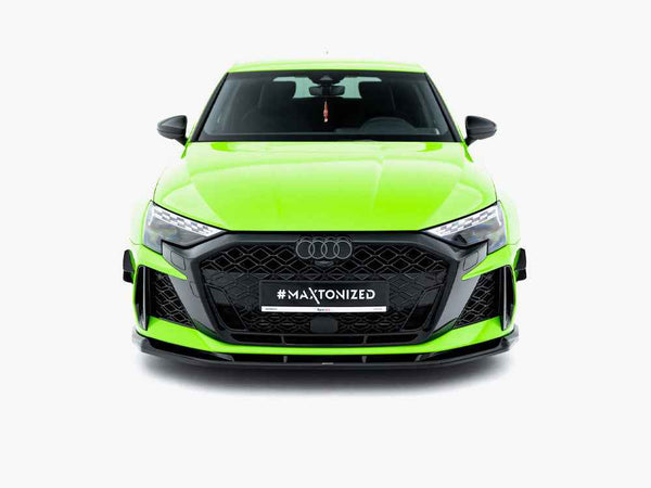 Maxton Design -Front Splitter V.1 Audi RS3 Sportback 8Y Facelift