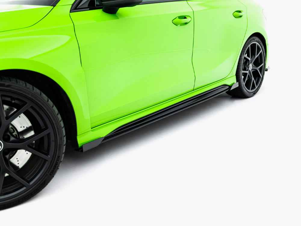 Maxton Design - Street PRO Side Skirt Diffusers + Flaps Audi RS3 Sportback 8Y Facelift