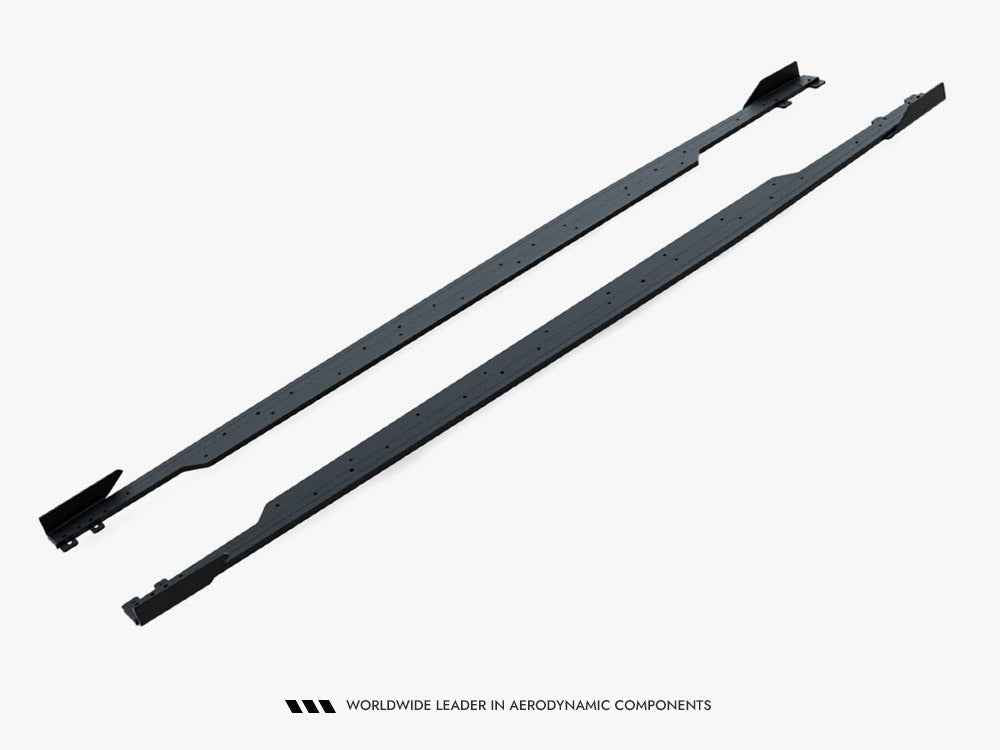 Maxton Design - Street PRO Side Skirt Diffusers + Flaps Audi RS3 Sportback 8Y Facelift