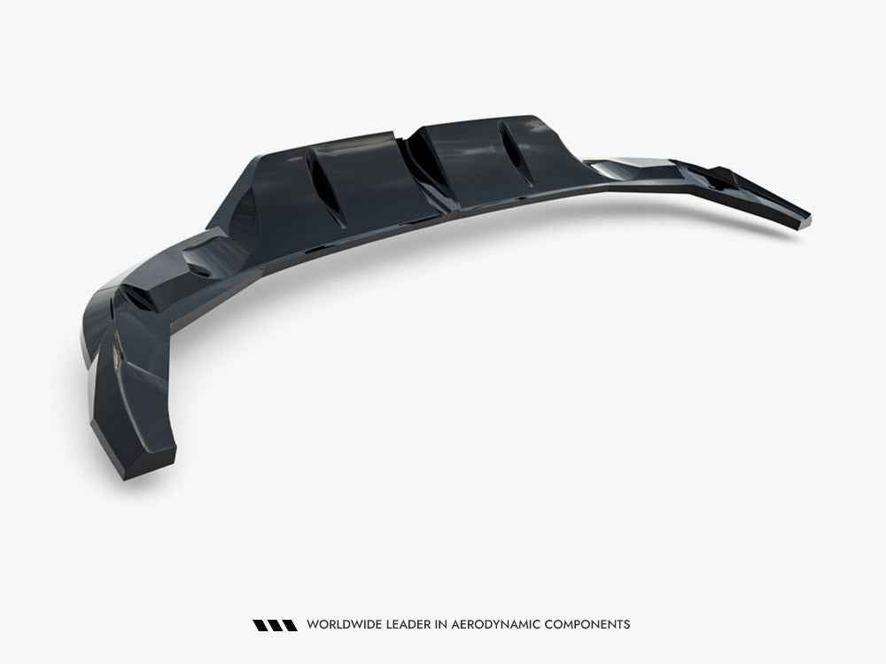 Maxton Design - Rear Splitter (Vertical Bars) V.2 Audi RS3 Sportback 8Y Facelift
