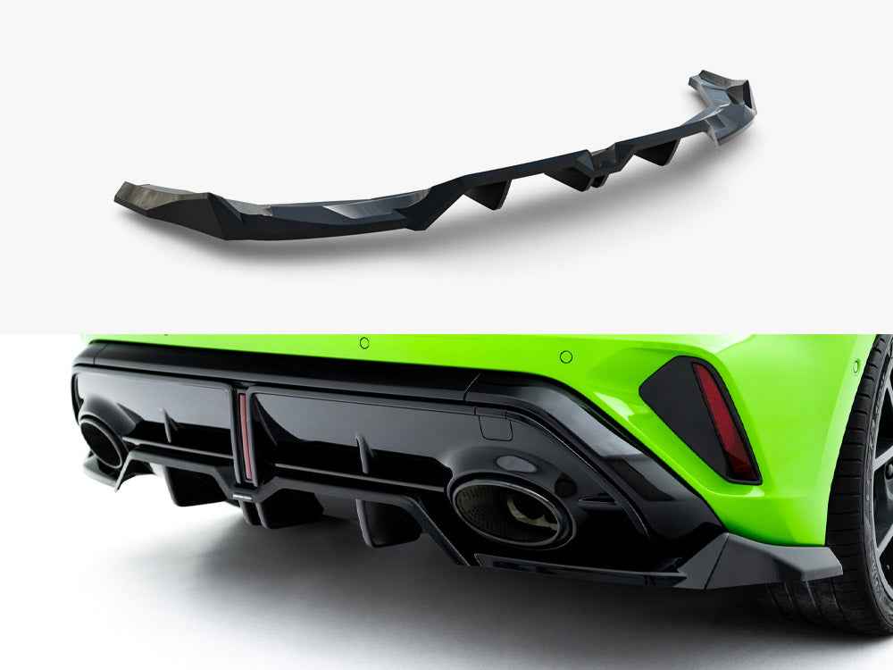 Maxton Design - Rear Splitter (Vertical Bars) V.1 Audi RS3 Sportback 8Y Facelift