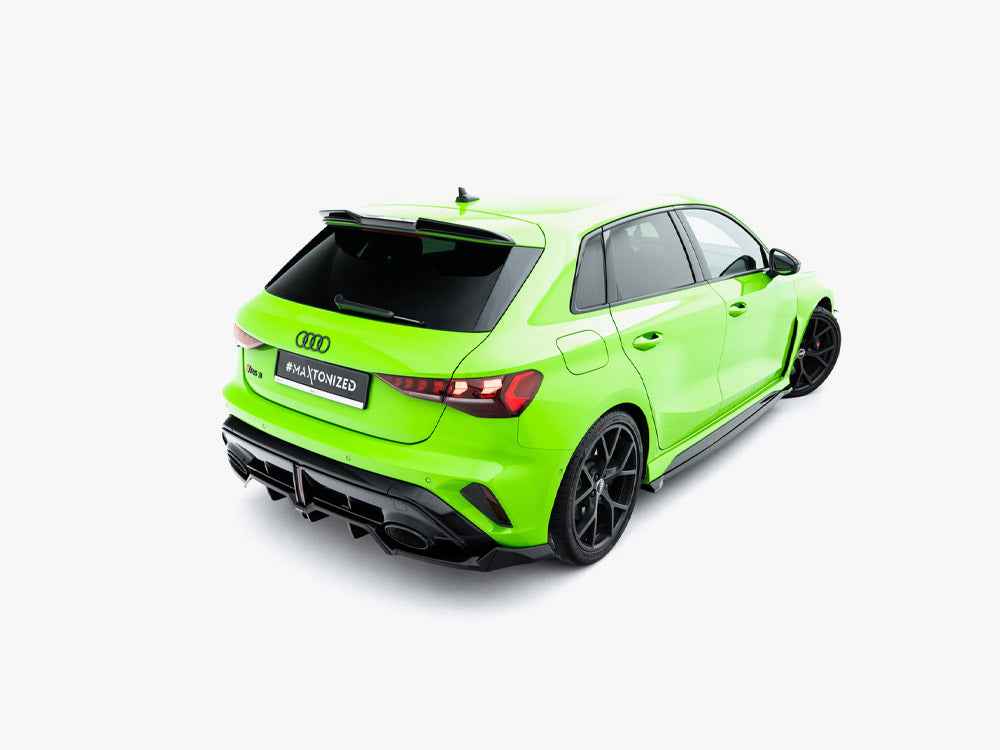 Maxton Design - Rear Splitter (Vertical Bars) V.1 Audi RS3 Sportback 8Y Facelift