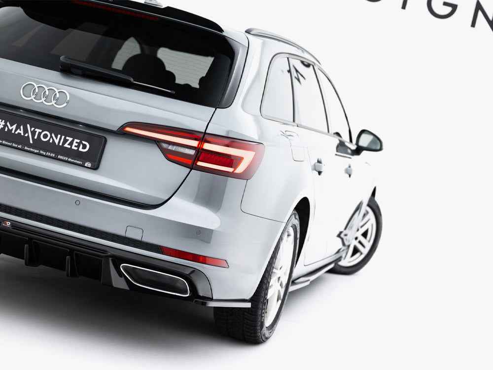 Maxton Design - Rear Side Splitters Audi A4 / A4 S-Line / S4 Sedan / Avant B9