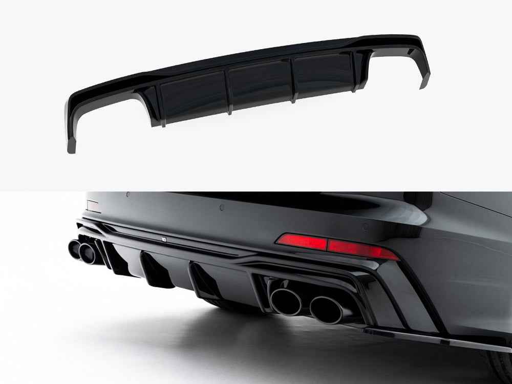 Maxton Design - Rear Valance Audi A6 S-Line / S6 C8 / C8 Facelift