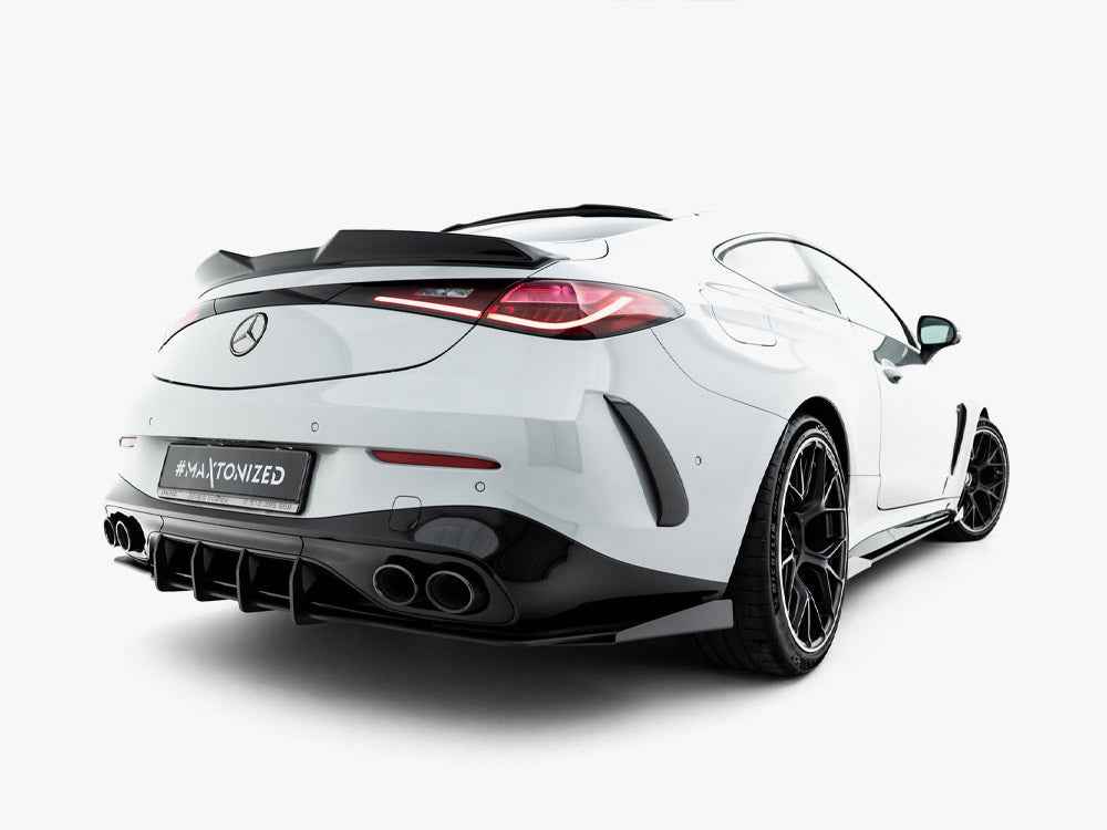 Maxton Design - Street PRO Rear Diffuser + Flaps Mercedes-AMG CLE 53 Aero C236