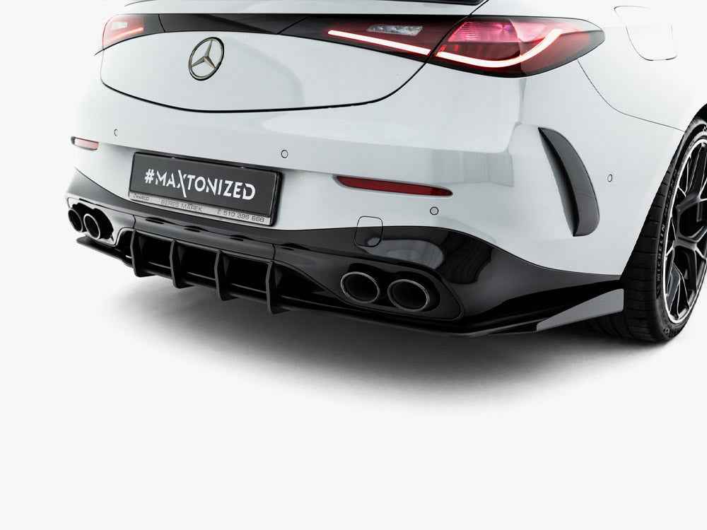 Maxton Design - Street PRO Rear Diffuser + Flaps Mercedes-AMG CLE 53 Aero C236