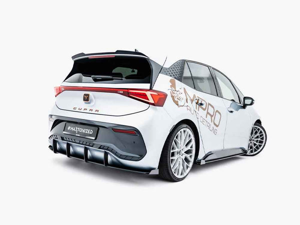 Maxton Design - Street PRO Rear Diffuser + Flaps Cupra Born Mk1