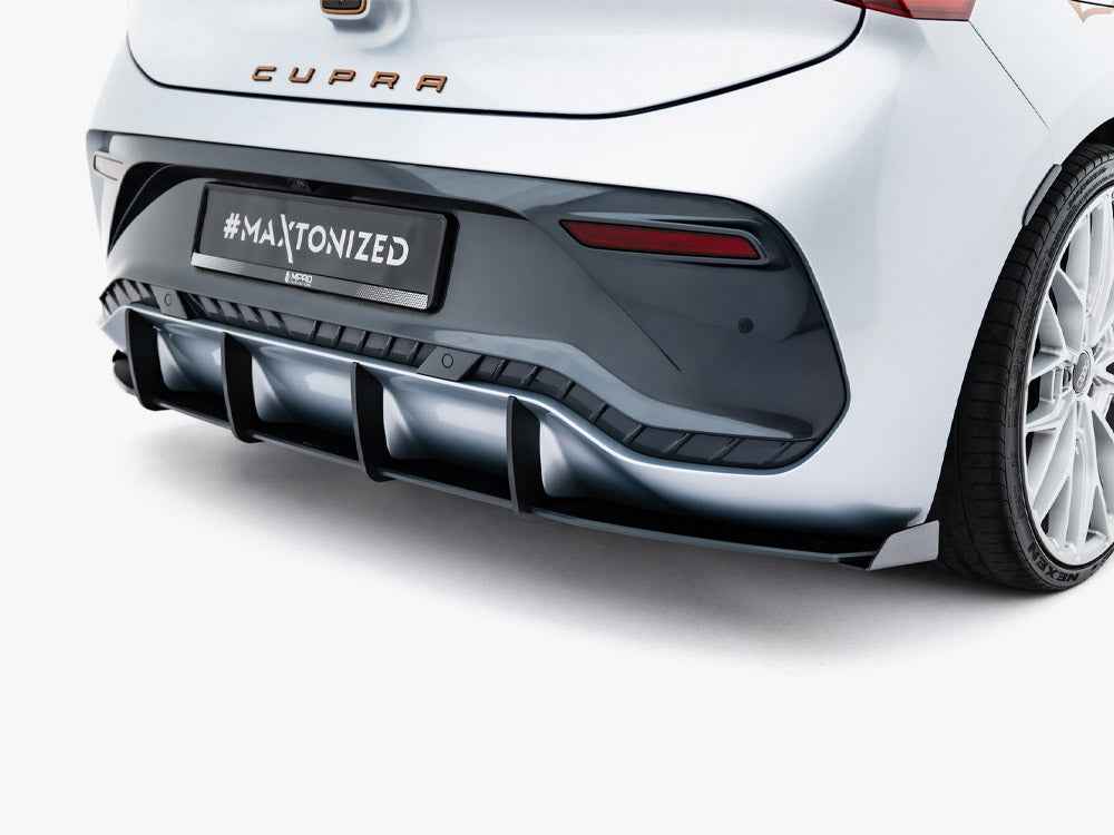 Maxton Design - Street PRO Rear Diffuser + Flaps Cupra Born Mk1