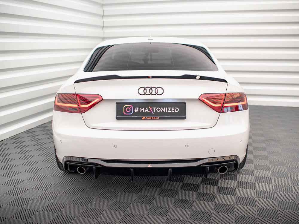 Maxton Design - Rear Valance Audi A5 Sportback 8T Facelift (Version with single exhausts on both sides)