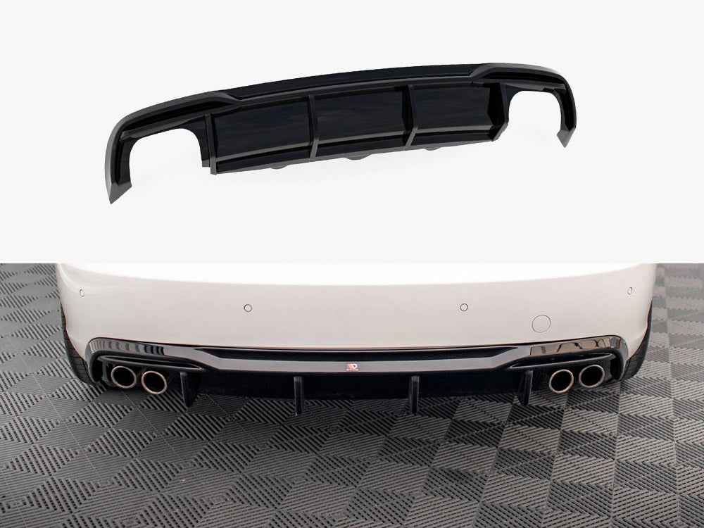Maxton Design - Rear Valance Audi A5 Sportback 8T Facelift (Version with dual exhausts on both sides)
