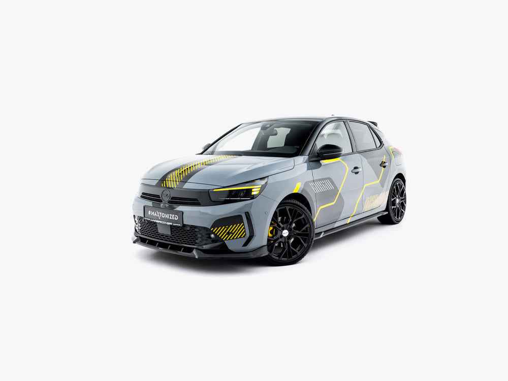 Maxton Design - Front Splitter Vauxhall / Opel Corsa F Facelift (Mk6 Facelift)