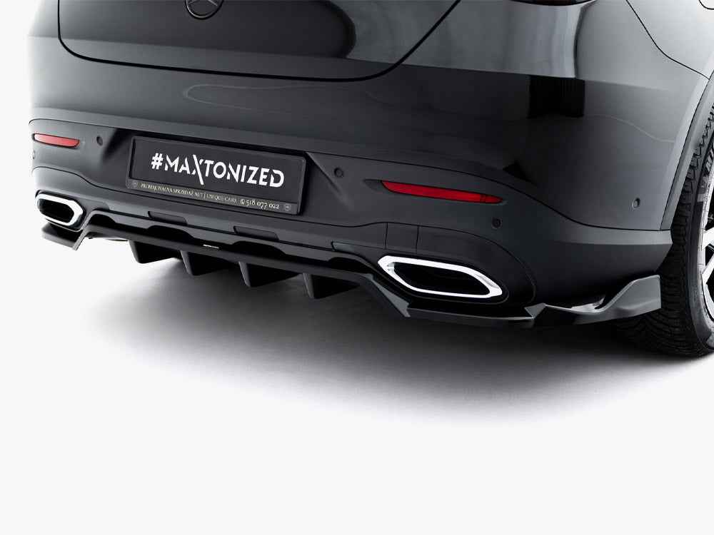 Maxton Design - Rear Splitter (Vertical Bars) Mercedes-Benz GLC Coupe C254