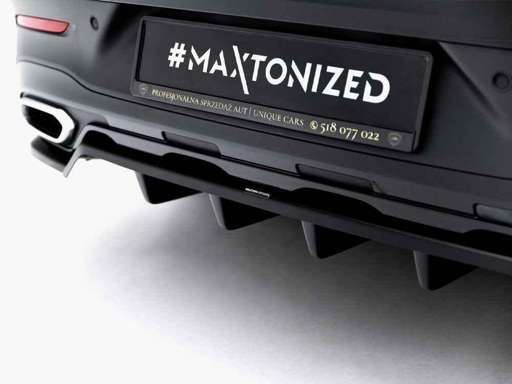 Maxton Design - Rear Splitter (Vertical Bars) Mercedes-Benz GLC Coupe C254