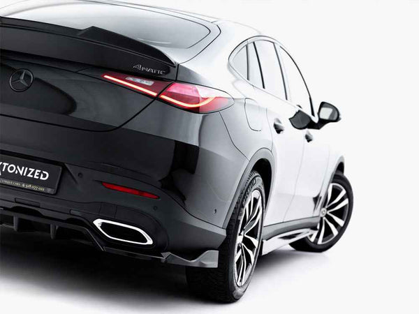 Maxton Design - Rear Splitter (Vertical Bars) Mercedes-Benz GLC Coupe C254