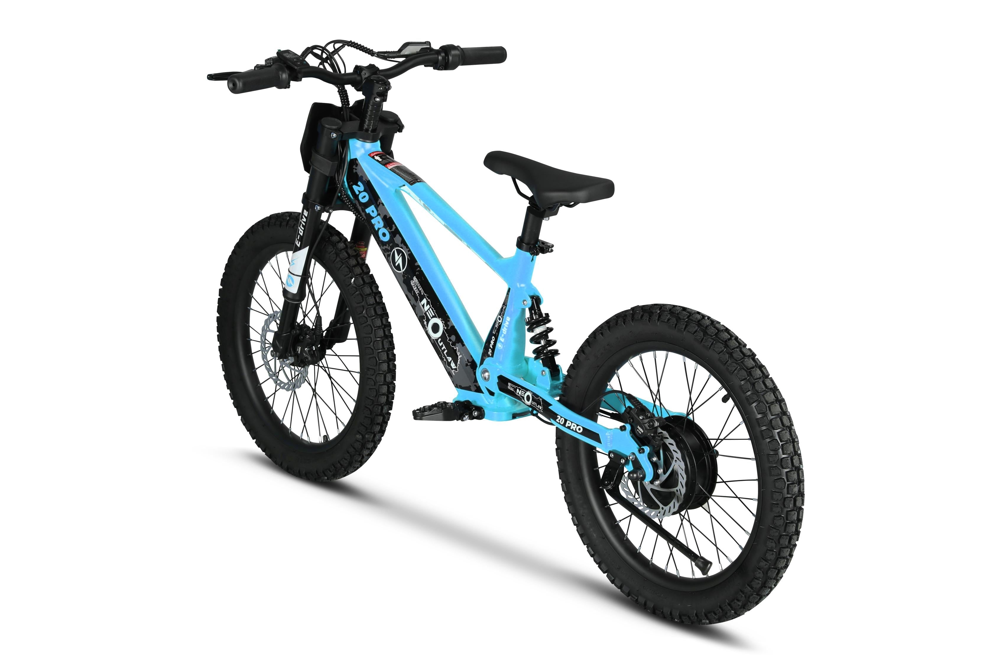 Neo Outlaw Surge 20" Kids Electric Motor Bike: