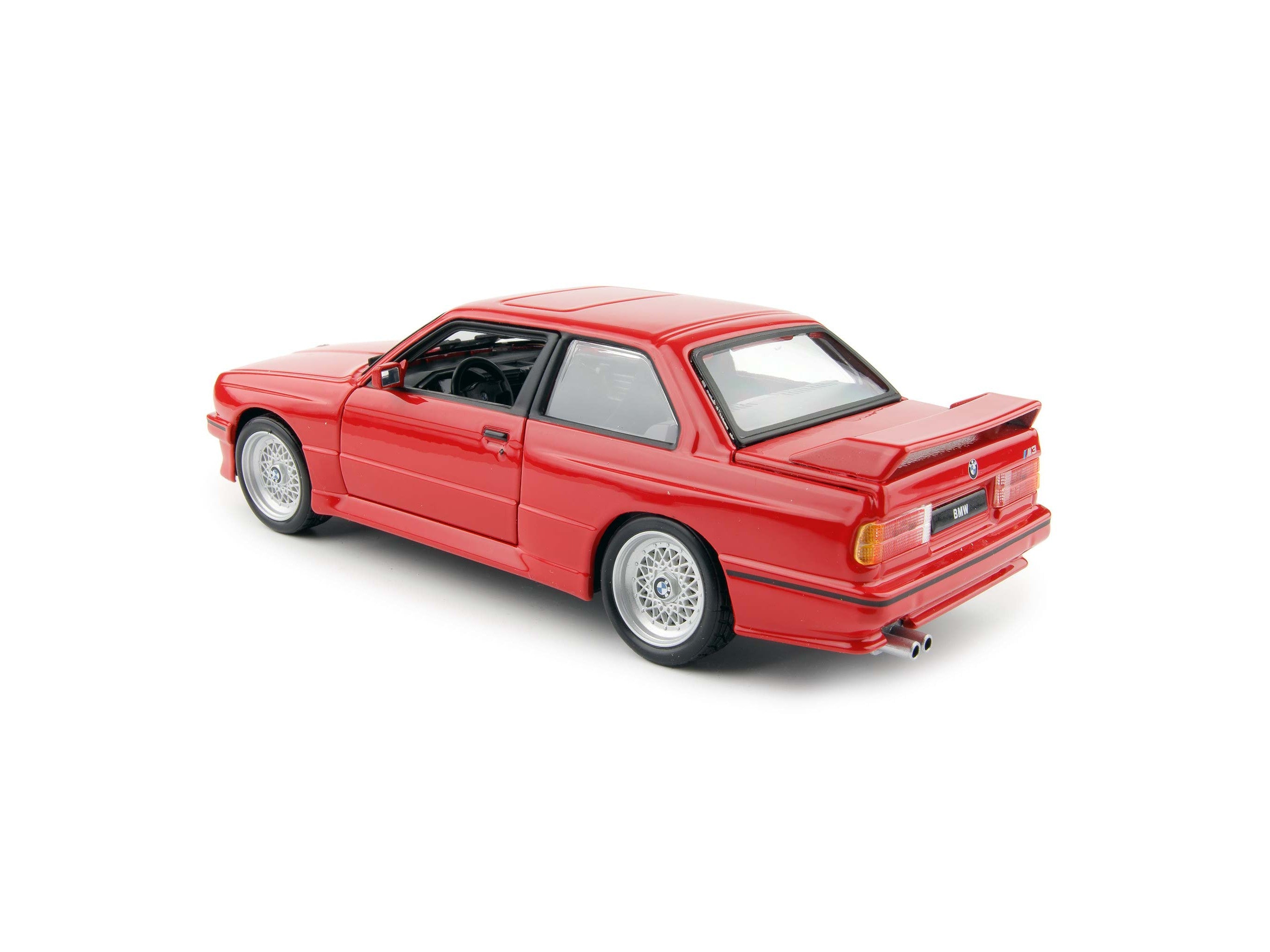 BMW M3 (E30) 1988 red - 1:24 Scale Model Car