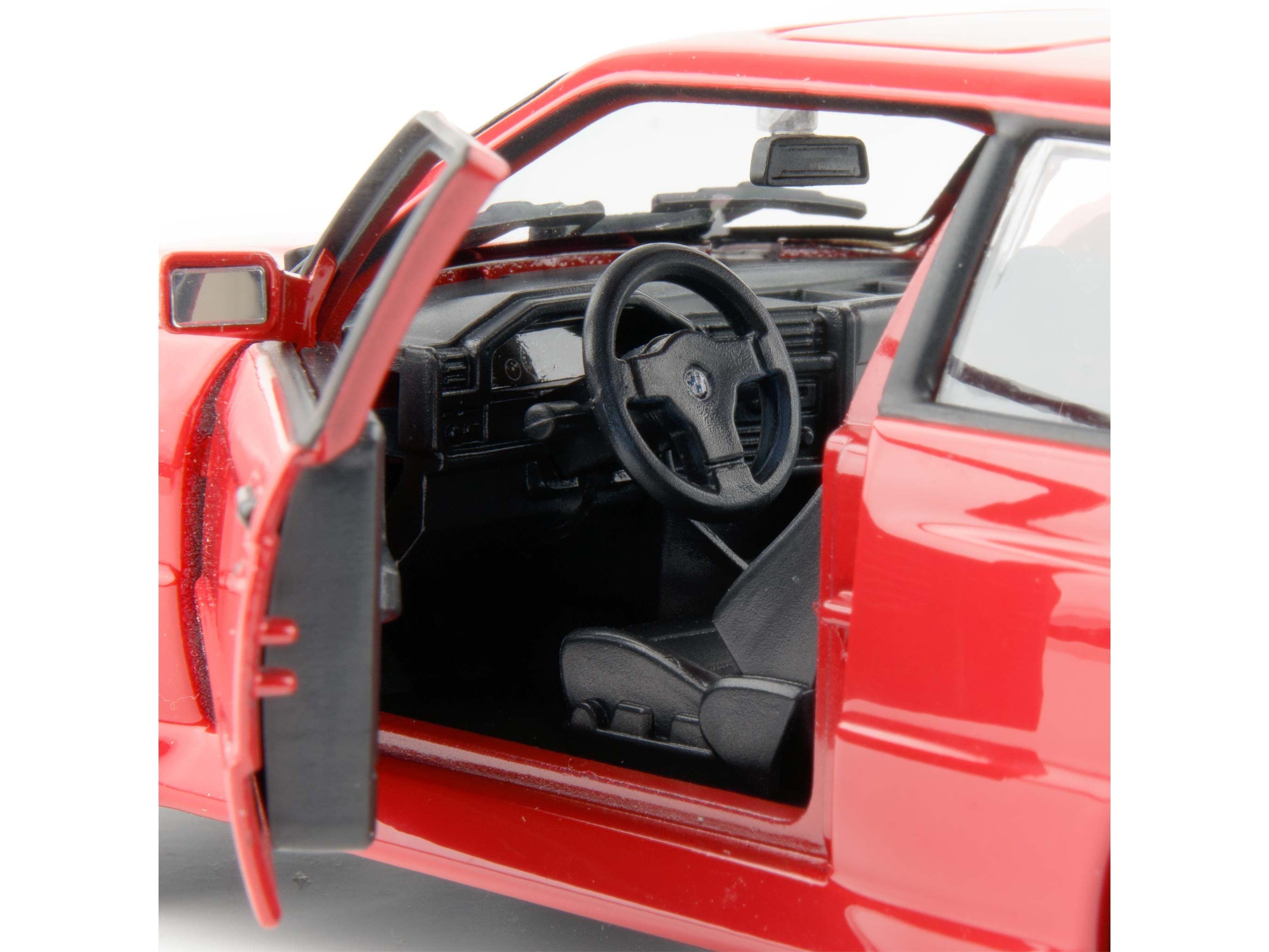 BMW M3 (E30) 1988 red - 1:24 Scale Model Car