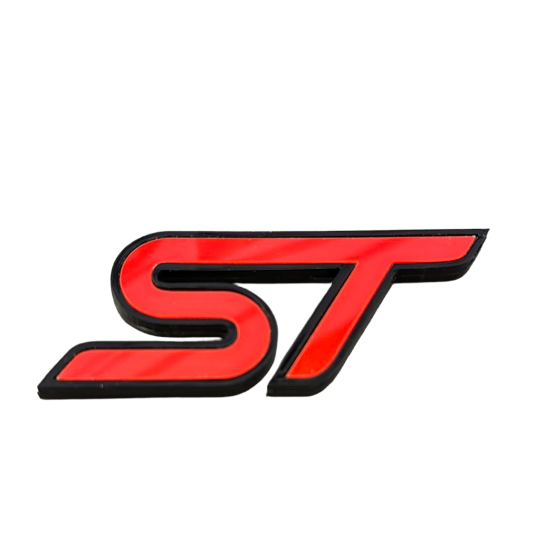 4D ST Replacement Badges - Multiple Colours (Fiesta Mk7.5 & MK8/8.5 > Focus Mk3, 3.5 & 4 > Puma MK2)